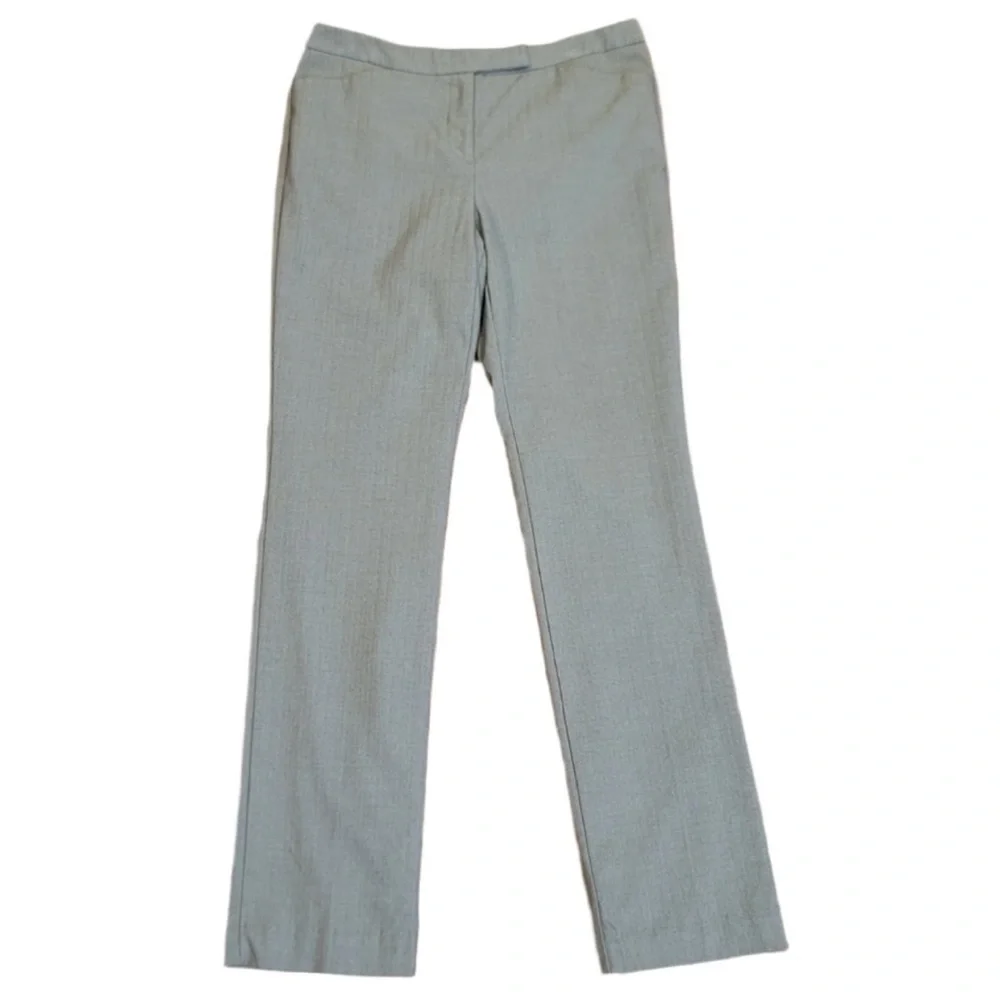 Size 8 WORTHINGTON Women's Light Green Lined Dress Pants
